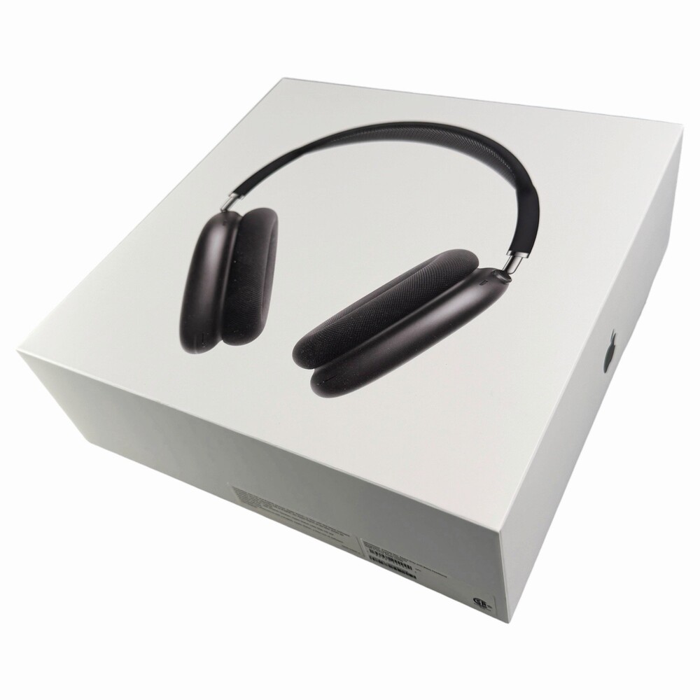 Apple AirPods Max Headphones Gray w/ Box New Cable As Is for Parts / Repair READ